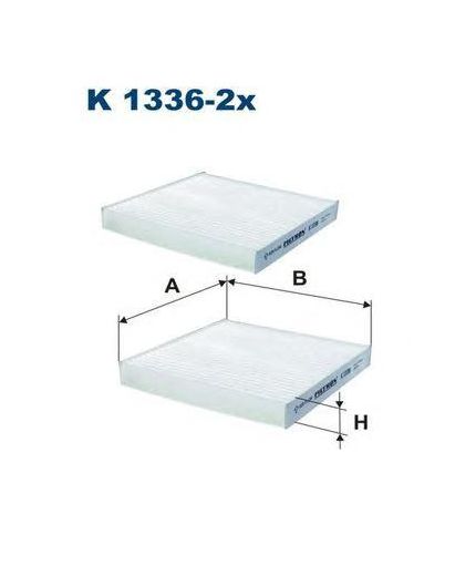 FILTRON Фильтра салонный (без рамки)