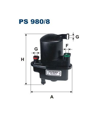 FILTRON Фильтр топливный Фото 2