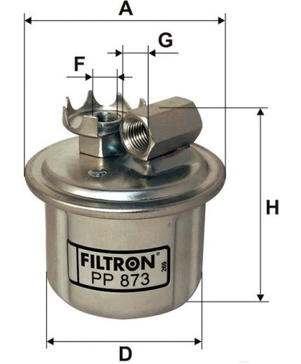 FILTRON Фильтр топливный