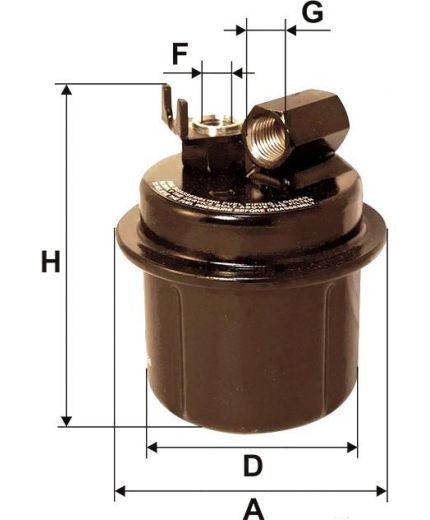 FILTRON Фильтр топливный