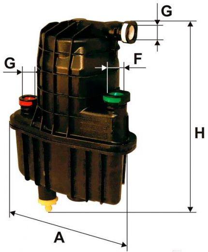 FILTRON Фильтр топливный