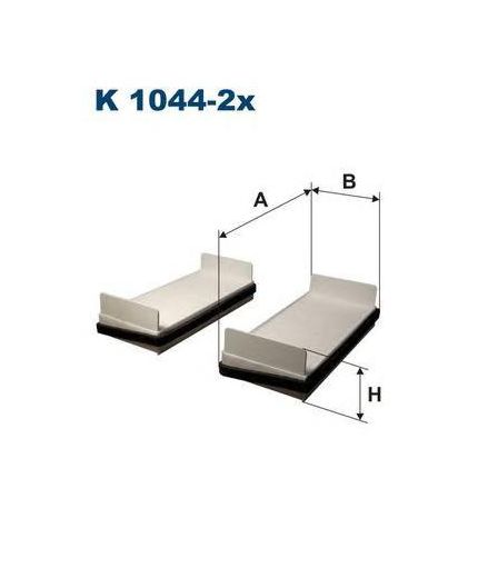 FILTRON Фильтра салонный (рамка)