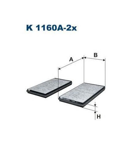 FILTRON Фильтра салонный (без рамки)