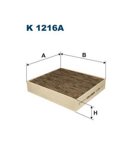 FILTRON Воздушный фильтр салона (без рамки) Фото 2