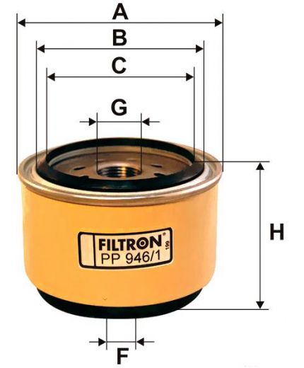 FILTRON Фильтр топливный