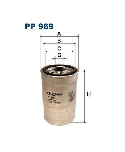 FILTRON Фильтр топливный