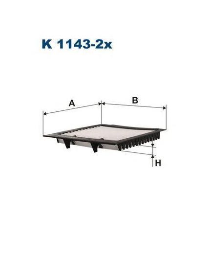 FILTRON Воздушный фильтр салона (рамка)