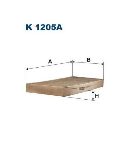 FILTRON Воздушный фильтр салона (рамка) Фото 2