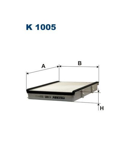 FILTRON Фильтра салонный (рамка)