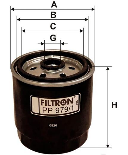 FILTRON Фильтр топливный