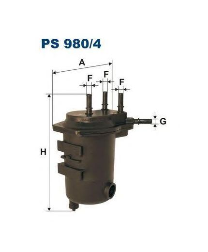 FILTRON Фильтр топливный Фото 3