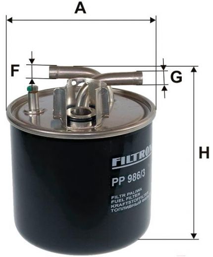 FILTRON Фильтр топливный