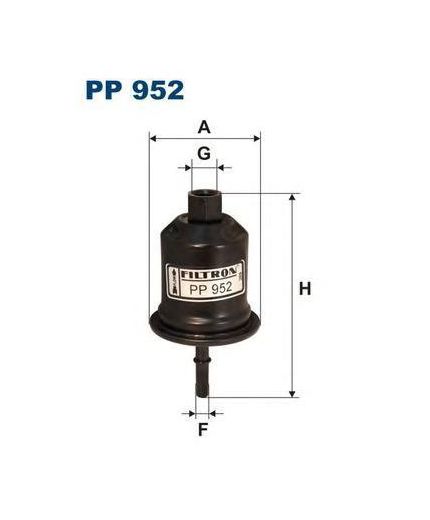 FILTRON Фильтр топливный Фото 2