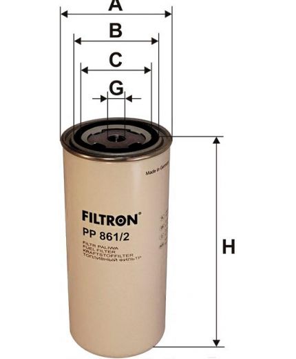 FILTRON Фильтр топливный Фото 2