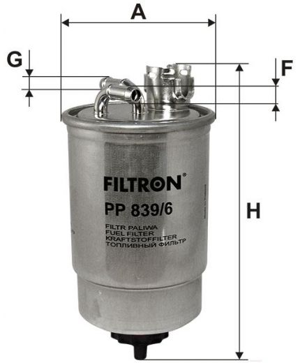 FILTRON Фильтр топливный