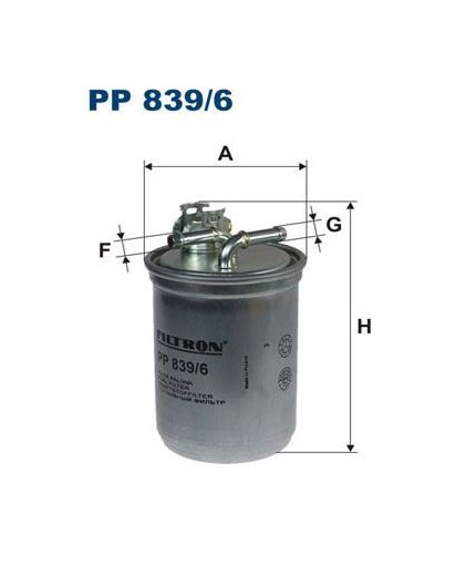 FILTRON Фильтр топливный Фото 4