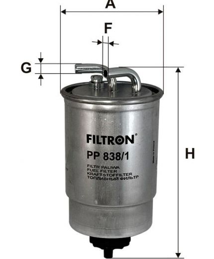 FILTRON Фильтр топливный