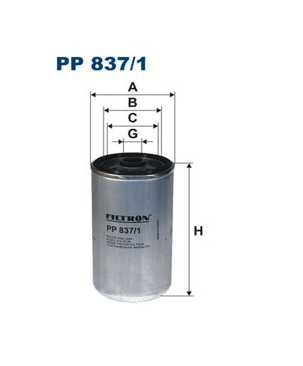 FILTRON Фильтр топливный Фото 2