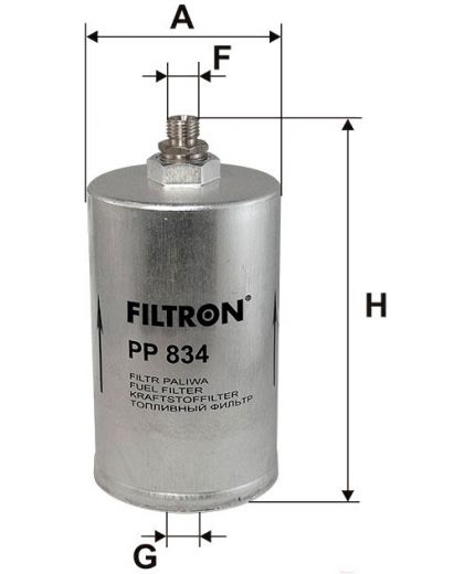 FILTRON Фильтр топливный