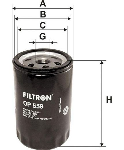 FILTRON Фильтр масляный Фото 2