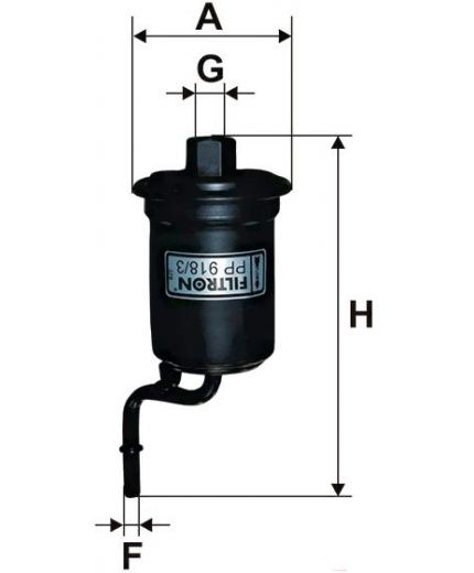 FILTRON Фильтр топливный Фото 2