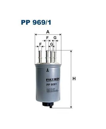 FILTRON Фильтр топливный Фото 3