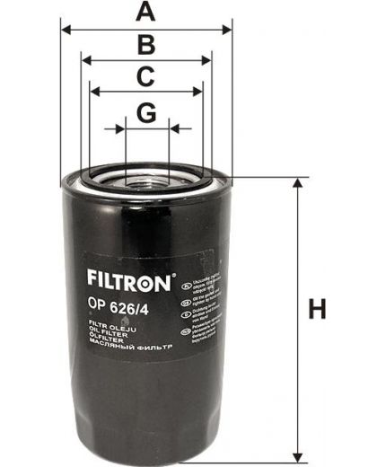 FILTRON Фильтр масляный
