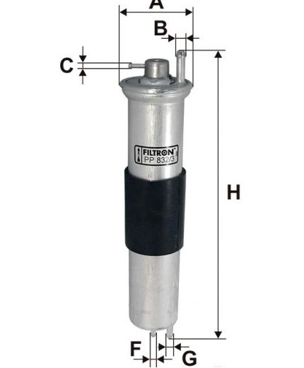 FILTRON Фильтр топливный Фото 2