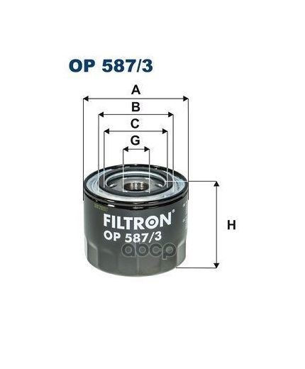 FILTRON Фильтр масляный Фото 2