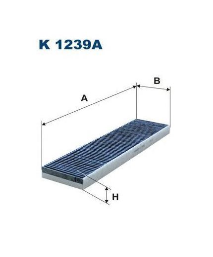 FILTRON Фильтр салонный угольный Фото 2
