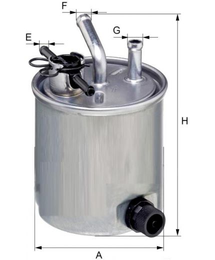 Hengst Фильтр топливный