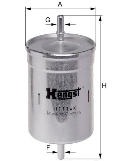 Hengst Фильтр топливный