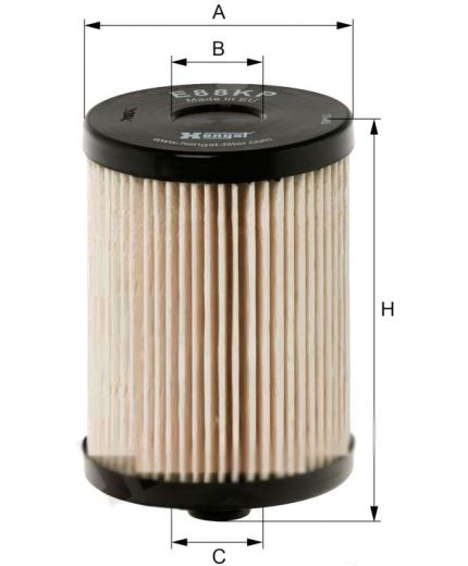 Hengst Фильтр топливный