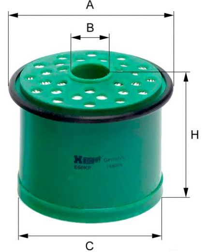 Hengst Фильтр топливный