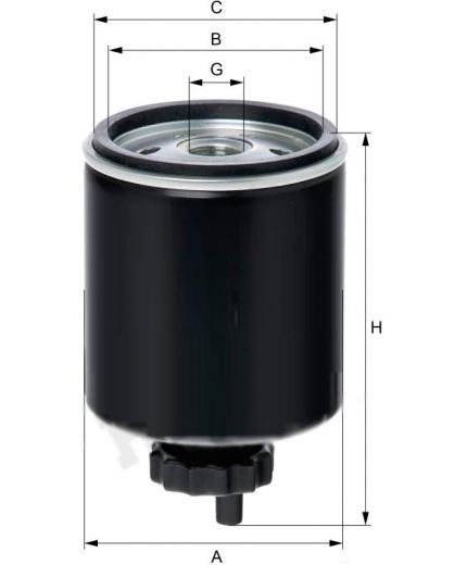 Hengst Фильтр топливный