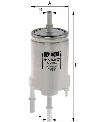 Hengst Фильтр топливный