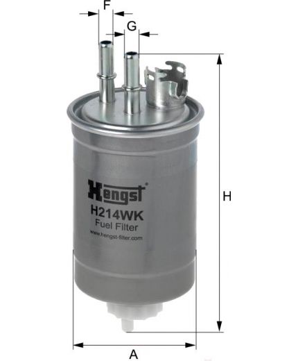 Hengst Фильтр топливный