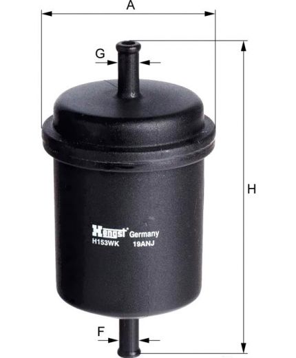 Hengst Фильтр топливный