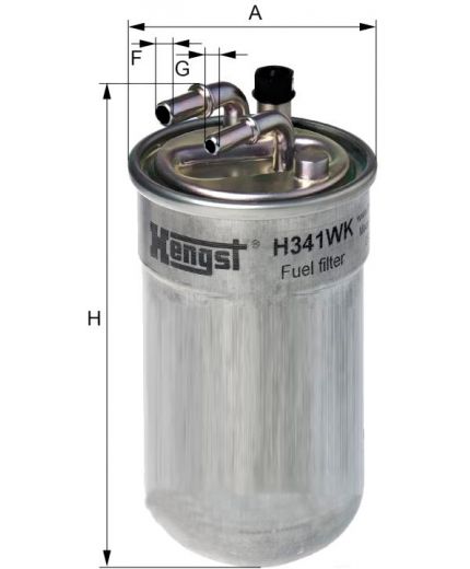 Hengst Фильтр топливный