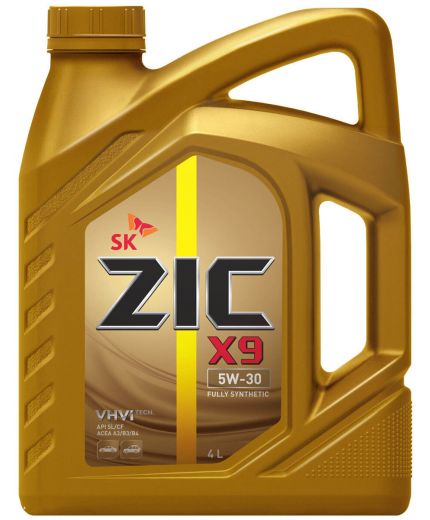 Моторное масло ZIC X9 SYNTHETIC API SL/CF 5W-30 4л