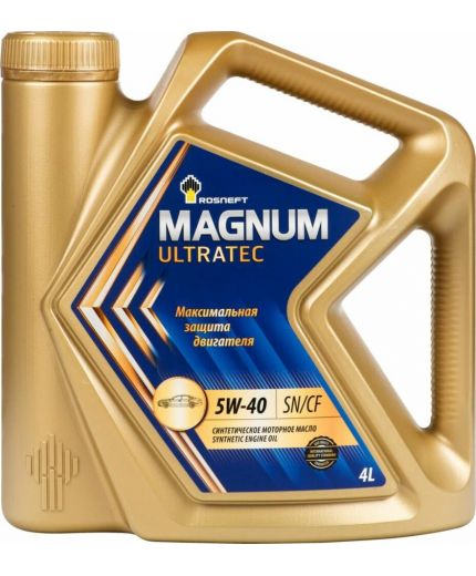 Моторное масло ROSNEFT Magnum Ultratec 5W-40 4л