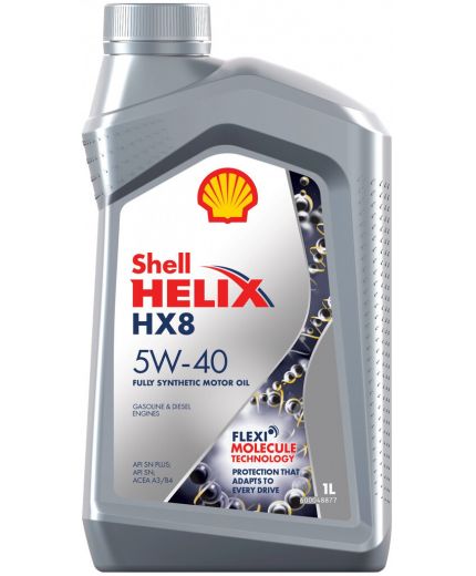 Моторное масло SHELL Helix HX8 5W-40 1л