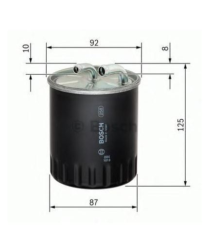 BOSCH Фильтр топливный Фото 2