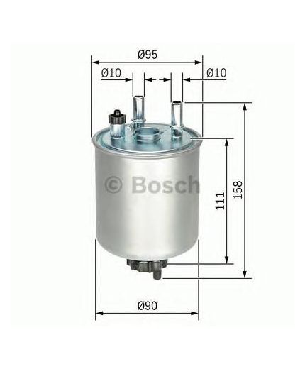 BOSCH Фильтр топливный