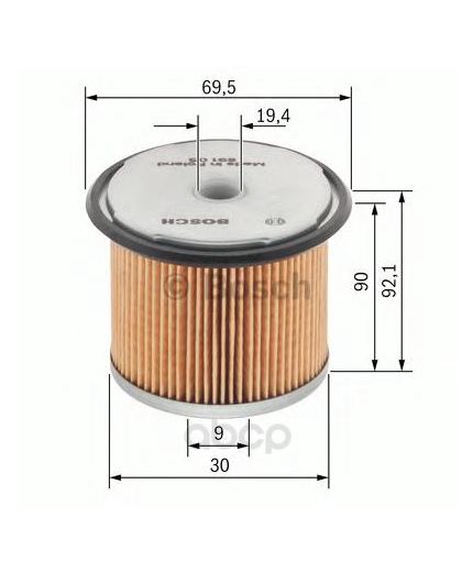 BOSCH Фильтр топливный Фото 2