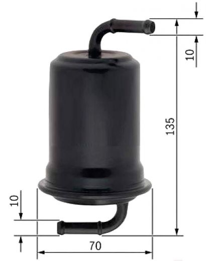 BOSCH Фильтр топливный