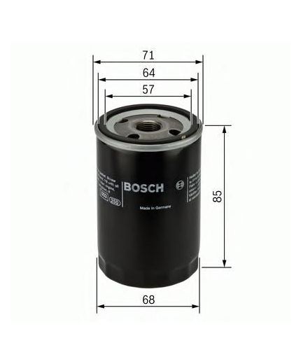BOSCH Фильтр масляный