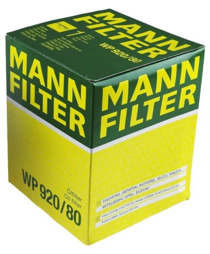 Mann-Filter Фильтр масляный Фото 3