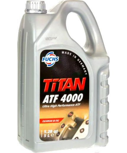 Гидравлическое масло FUCHS Гидравлическое масло TITAN ATF 4000 DEXRON III (H) 5л (красная)