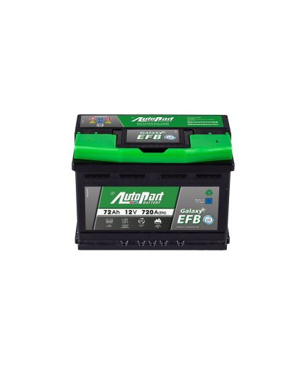 AutoPart Аккумулятор EFB720 572-380 720А (72 А/ч)